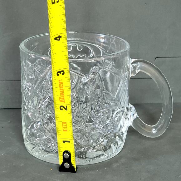 Batman Forever The Riddler Mug Mcdonalds 1995 Made in France Vtg - Picture 6 of 8